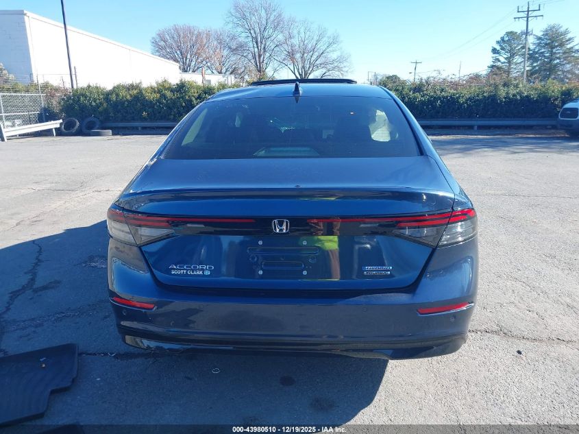 2025 Honda Accord Hybrid Touring VIN: 1HGCY2F80SA064505 Lot: 43980510