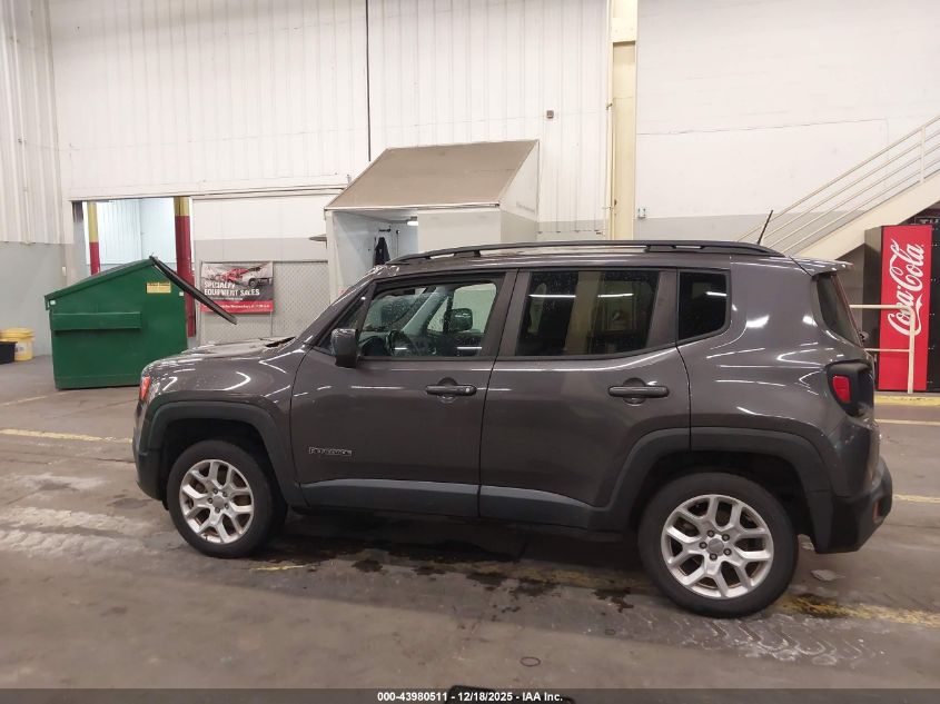 2018 Jeep Renegade Latitude 4X4 VIN: ZACCJBBB6JPH10391 Lot: 43980511