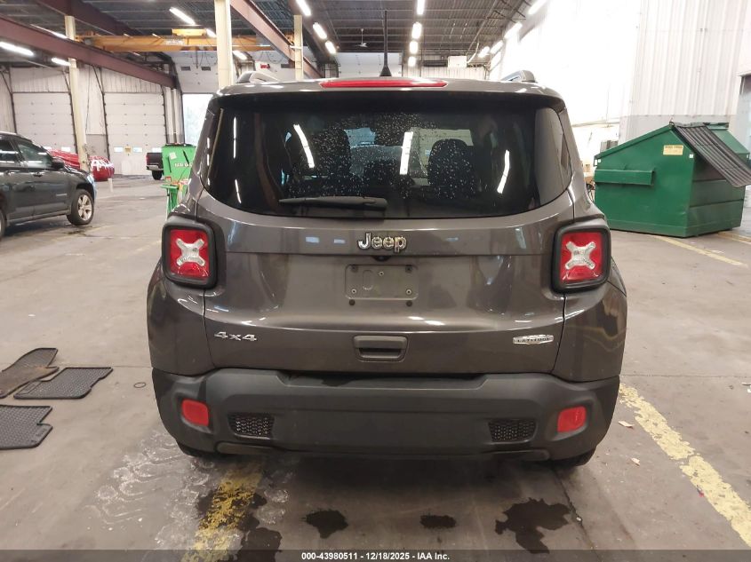 2018 Jeep Renegade Latitude 4X4 VIN: ZACCJBBB6JPH10391 Lot: 43980511