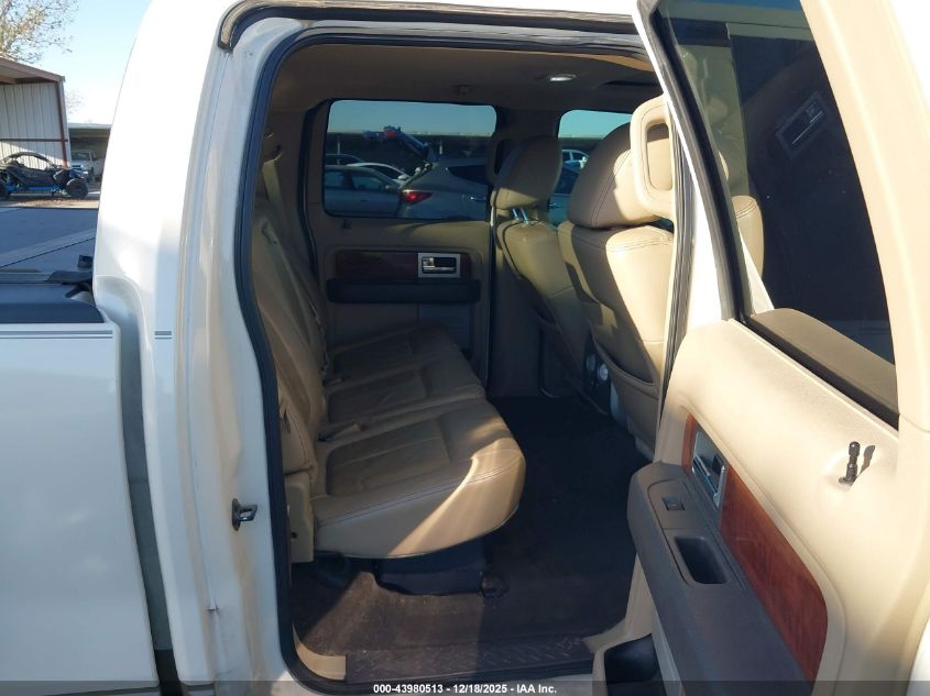 2009 Ford F-150 King Ranch/Lariat/Platinum/Xl/Xlt VIN: 1FTPW12VX9FA56436 Lot: 43980513