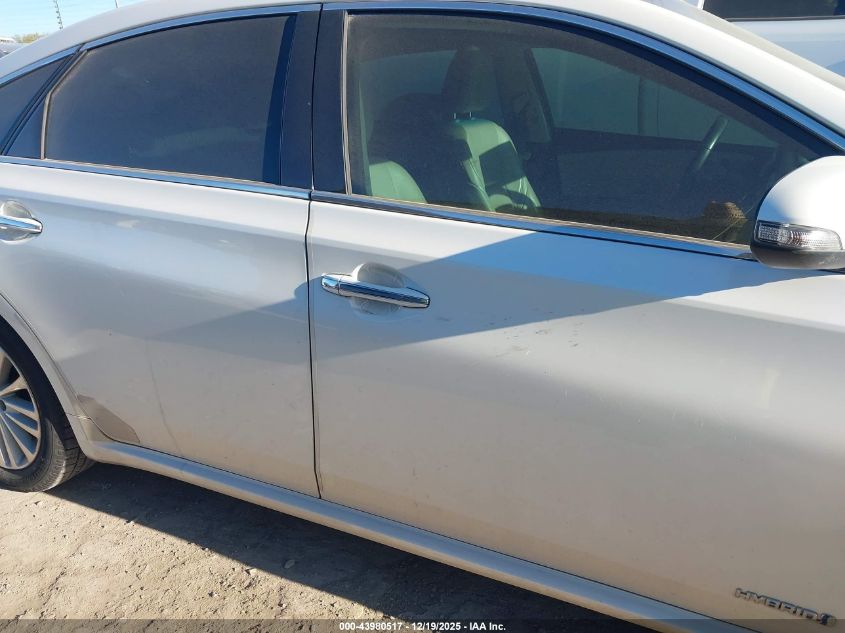 2013 Toyota Avalon Hybrid Xle Touring VIN: 4T1BD1EB8DU017281 Lot: 43980517