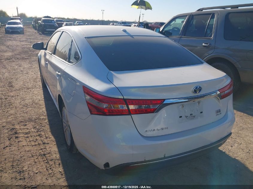 2013 Toyota Avalon Hybrid Xle Touring VIN: 4T1BD1EB8DU017281 Lot: 43980517