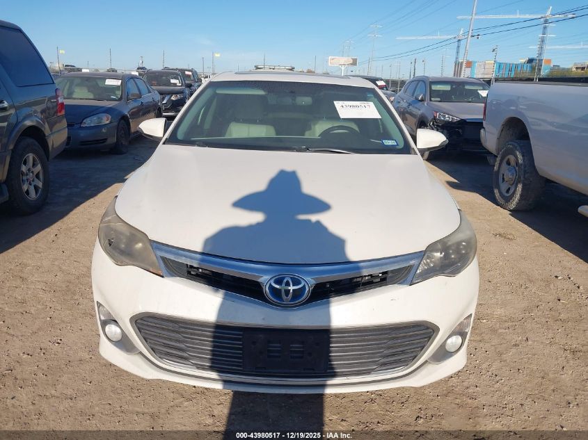 2013 Toyota Avalon Hybrid Xle Touring VIN: 4T1BD1EB8DU017281 Lot: 43980517