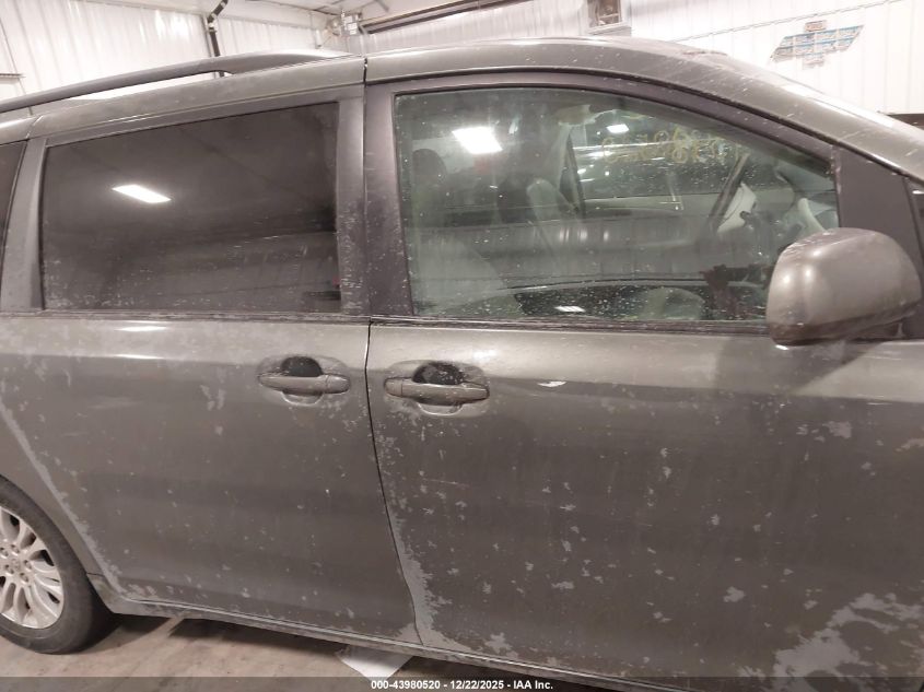 2013 Toyota Sienna Xle V6 8 Passenger VIN: 5TDYK3DC0DS320358 Lot: 43980520