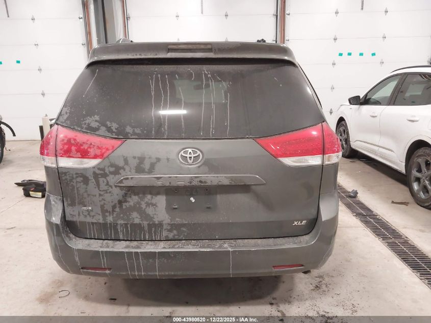 2013 Toyota Sienna Xle V6 8 Passenger VIN: 5TDYK3DC0DS320358 Lot: 43980520