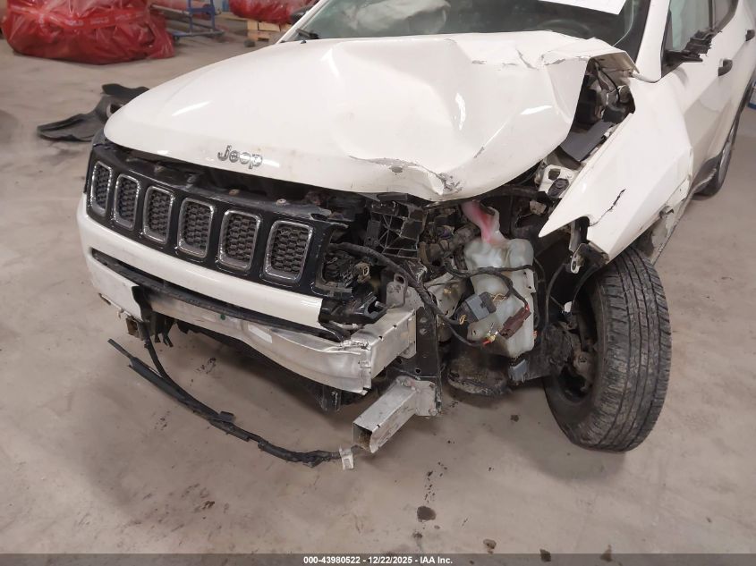 2017 Jeep New Compass Sport 4X4 VIN: 3C4NJDAB2HT596933 Lot: 43980522