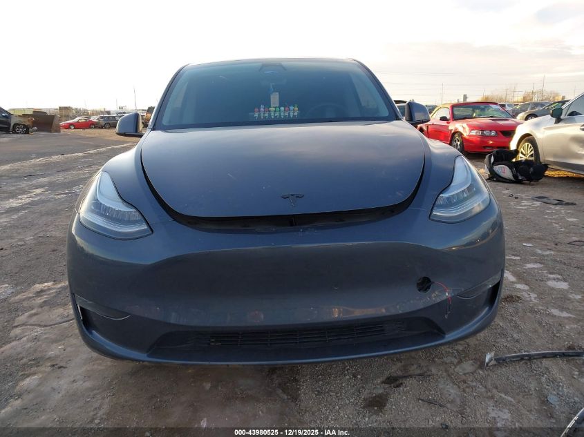 2023 Tesla Model Y Awd/Long Range Dual Motor All-Wheel Drive VIN: 7SAYGDEE4PA041656 Lot: 43980525