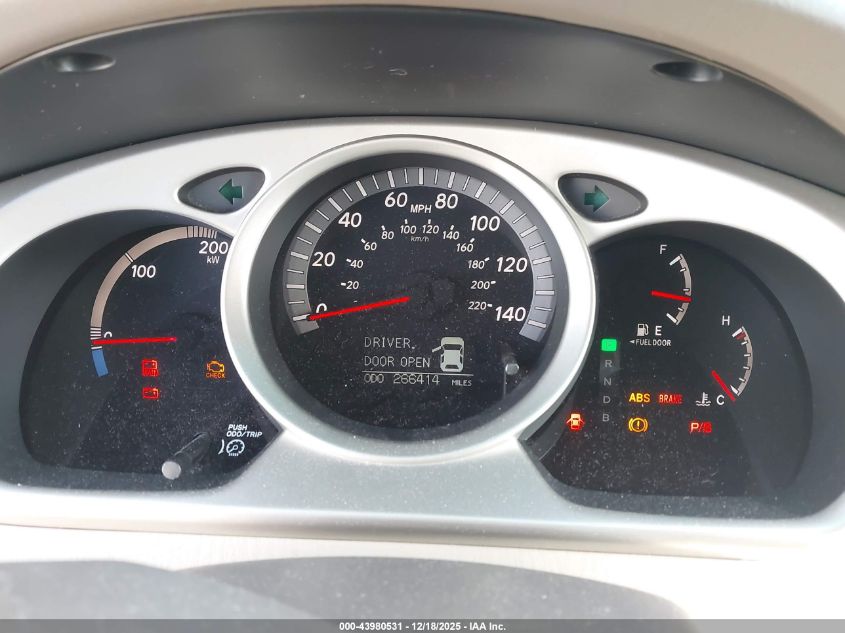 2006 Toyota Highlander Hybrid Limited V6 VIN: JTEEW21A760021424 Lot: 43980531