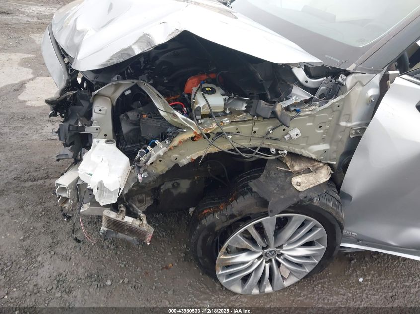 2022 Toyota Highlander Hybrid Platinum VIN: 5TDEBRCH5NS070393 Lot: 43980533