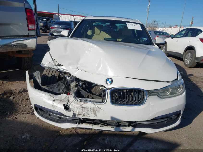 2018 BMW 330I VIN: WBA8B9G51JNU96110 Lot: 43980536