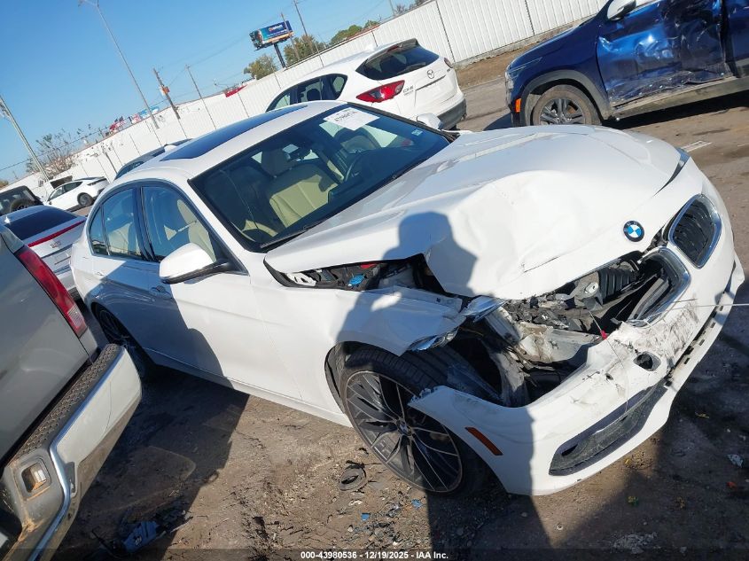 2018 BMW 330I VIN: WBA8B9G51JNU96110 Lot: 43980536