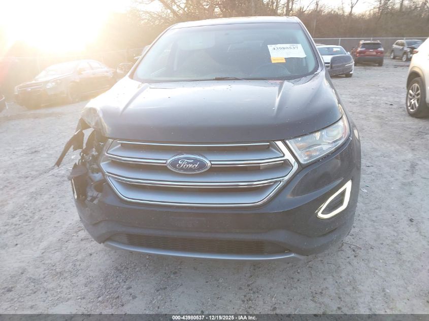 2017 Ford Edge Sel VIN: 2FMPK3J97HBB73284 Lot: 43980537