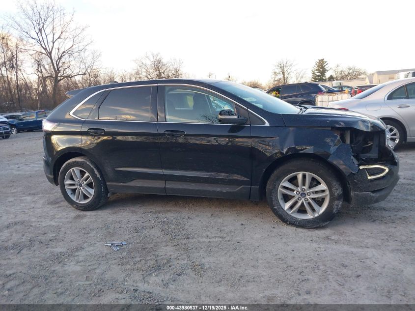 2017 Ford Edge Sel VIN: 2FMPK3J97HBB73284 Lot: 43980537