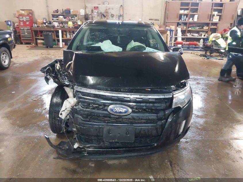 2013 Ford Edge Sel VIN: 2FMDK3J93DBE19745 Lot: 43980543