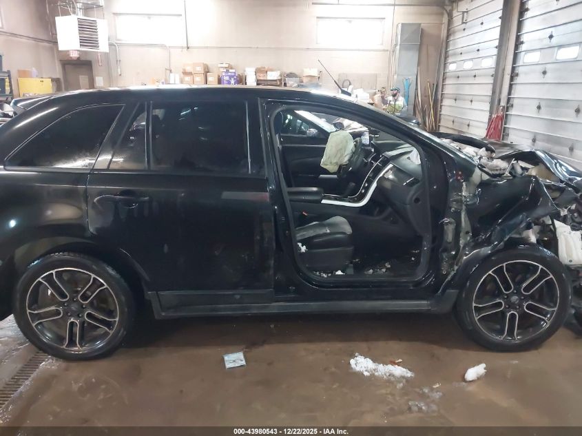 2013 Ford Edge Sel VIN: 2FMDK3J93DBE19745 Lot: 43980543