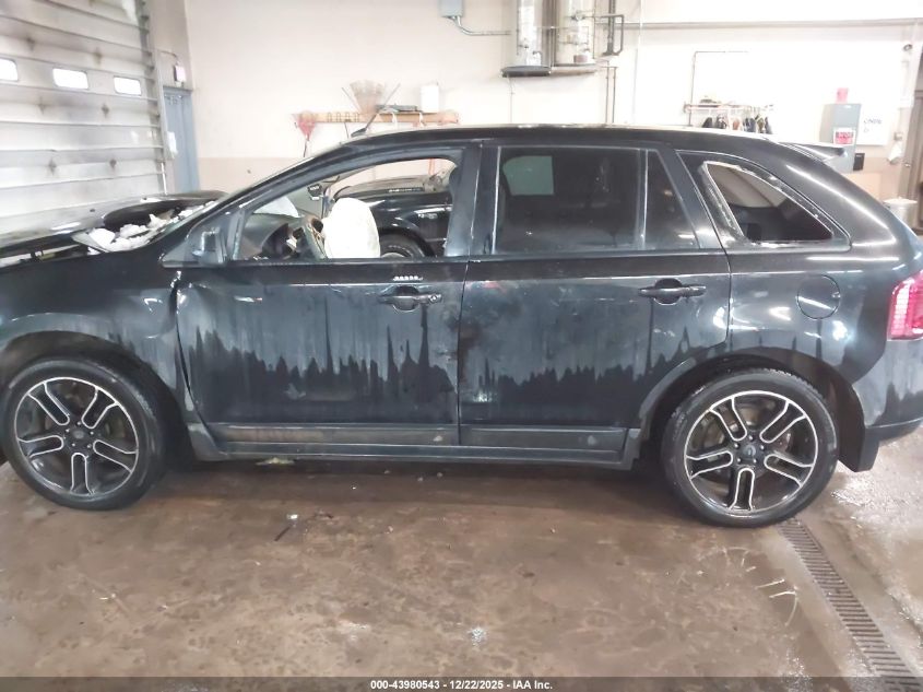 2013 Ford Edge Sel VIN: 2FMDK3J93DBE19745 Lot: 43980543