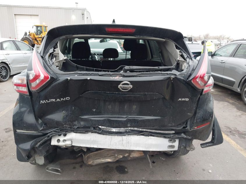2017 Nissan Murano S VIN: 5N1AZ2MH9HN203551 Lot: 43980558