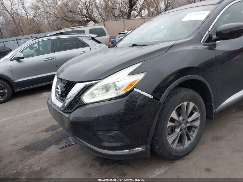 2017 Nissan Murano S VIN: 5N1AZ2MH9HN203551 Lot: 43980558