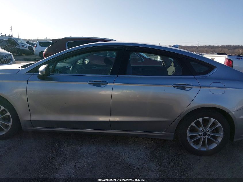 2020 Ford Fusion Se VIN: 3FA6P0HD0LR111641 Lot: 43980559