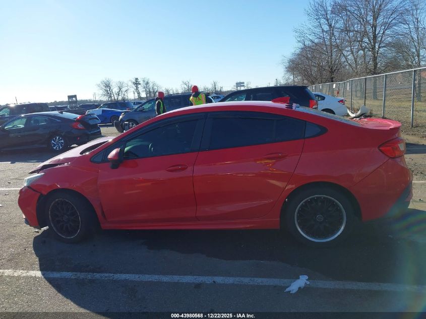 2018 Chevrolet Cruze Lt Auto VIN: 1G1BE5SM0J7142809 Lot: 43980568