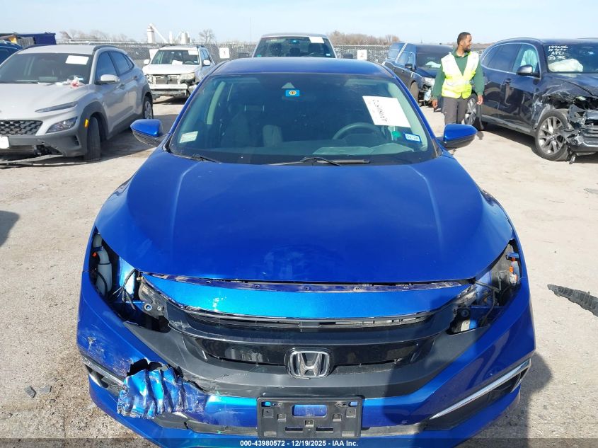 2020 Honda Civic Lx VIN: 2HGFC2F61LH548518 Lot: 43980572
