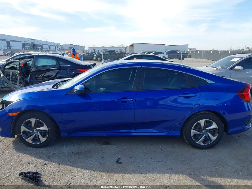 2020 Honda Civic Lx VIN: 2HGFC2F61LH548518 Lot: 43980572