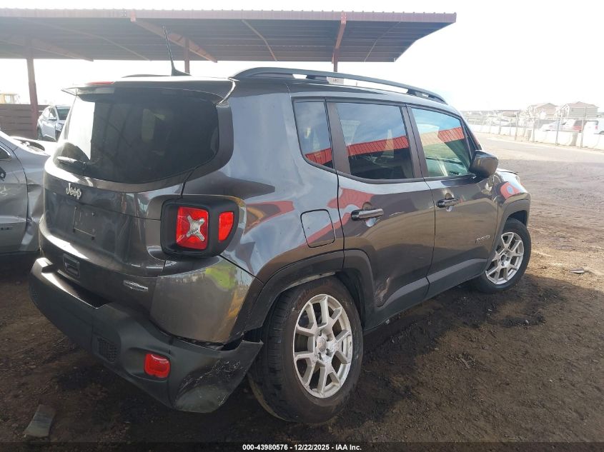 2019 Jeep Renegade Latitude Fwd VIN: ZACNJABB4KPK00669 Lot: 43980576
