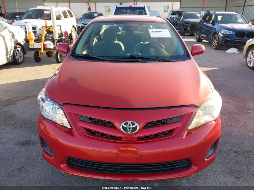 2012 Toyota Corolla Le VIN: 2T1BU4EE3CC828708 Lot: 43980577