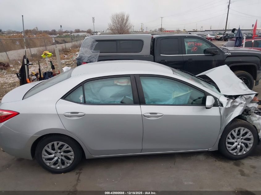 2017 Toyota Corolla Le VIN: 2T1BURHE8HC945720 Lot: 43980588