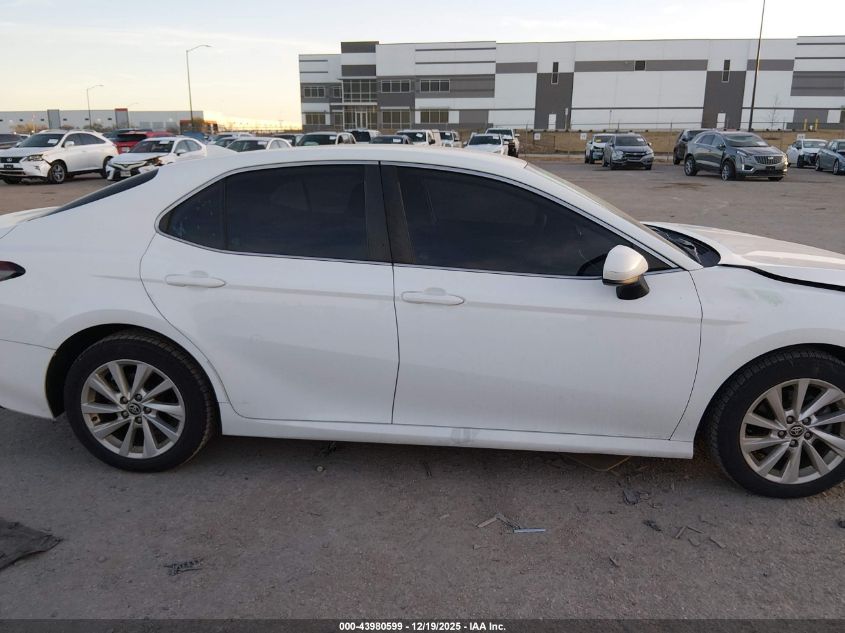 2021 Toyota Camry Le VIN: 4T1C11AK8MU558513 Lot: 43980599