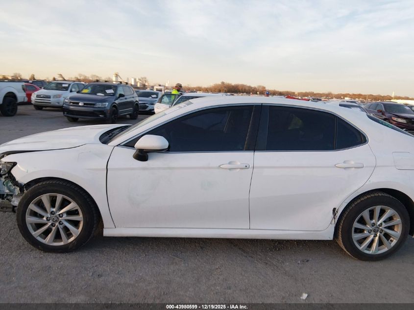 2021 Toyota Camry Le VIN: 4T1C11AK8MU558513 Lot: 43980599