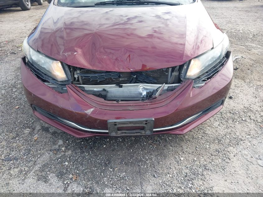 2015 Honda Civic Ex VIN: 19XFB2F84FE062353 Lot: 43980605