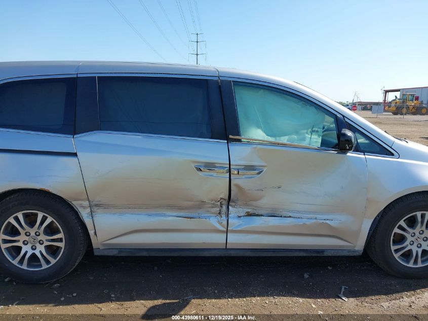 2012 Honda Odyssey Ex-L VIN: 5FNRL5H65CB07884 Lot: 43980611