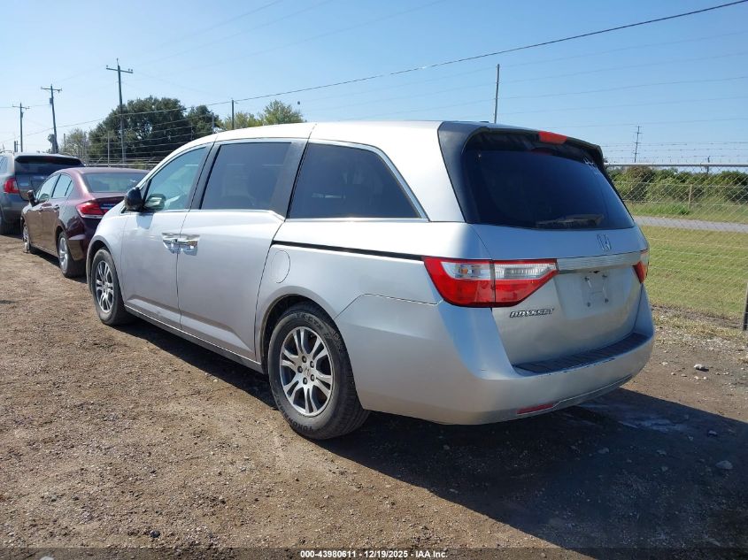 2012 Honda Odyssey Ex-L VIN: 5FNRL5H65CB07884 Lot: 43980611