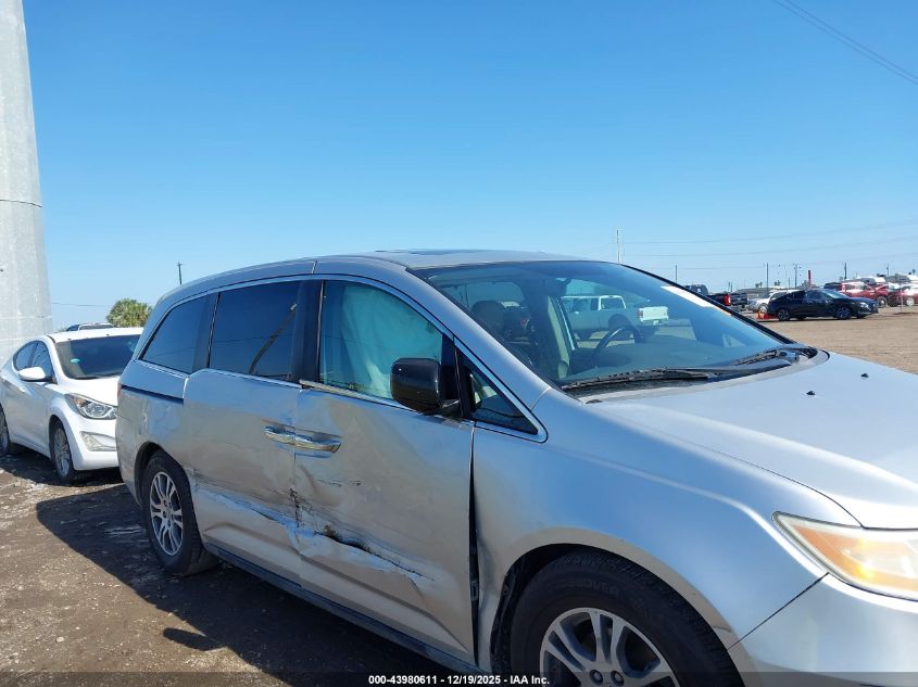 2012 Honda Odyssey Ex-L VIN: 5FNRL5H65CB07884 Lot: 43980611