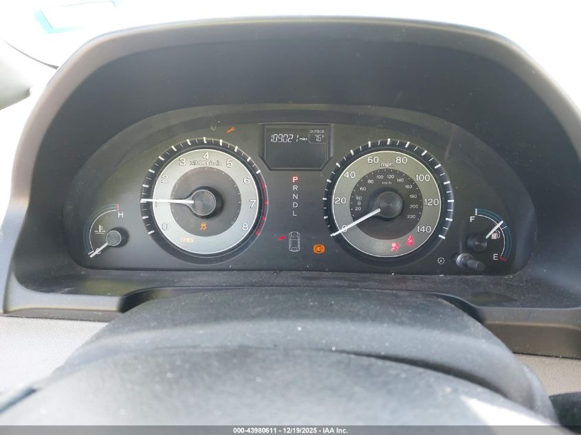 2012 Honda Odyssey Ex-L VIN: 5FNRL5H65CB07884 Lot: 43980611