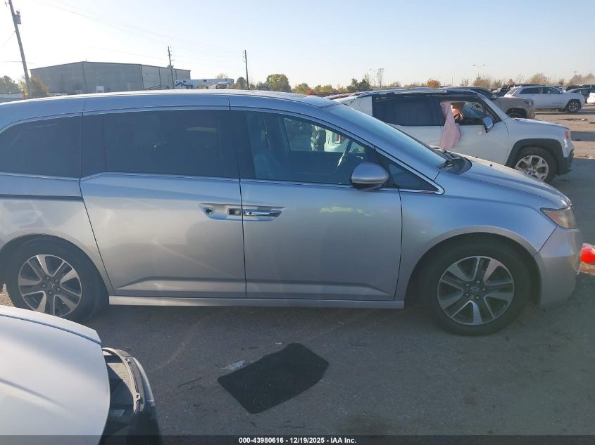 2014 Honda Odyssey Touring/Touring Elite VIN: 5FNRL5H92EB109325 Lot: 43980616