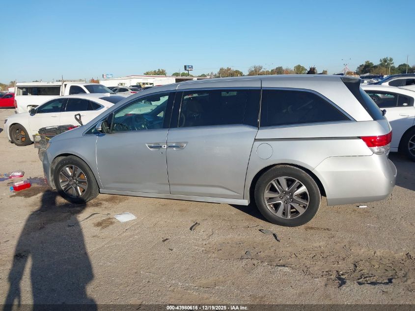 2014 Honda Odyssey Touring/Touring Elite VIN: 5FNRL5H92EB109325 Lot: 43980616