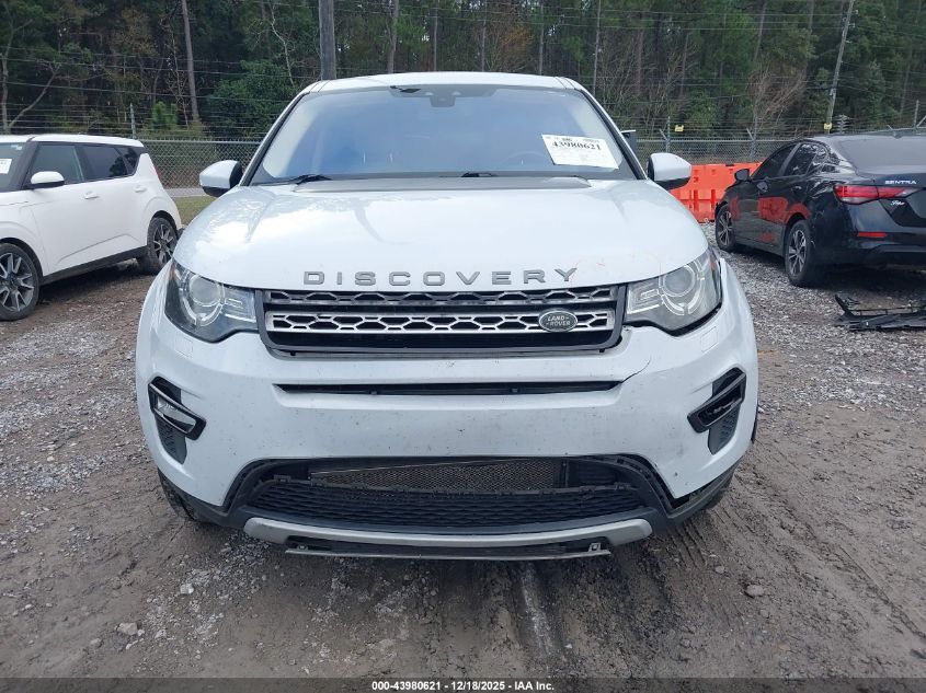 2017 Land Rover Discovery Sport Hse VIN: SALCR2BG0HH678925 Lot: 43980621