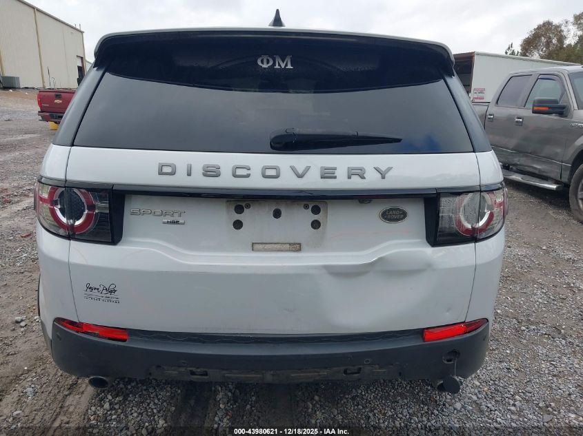 2017 Land Rover Discovery Sport Hse VIN: SALCR2BG0HH678925 Lot: 43980621