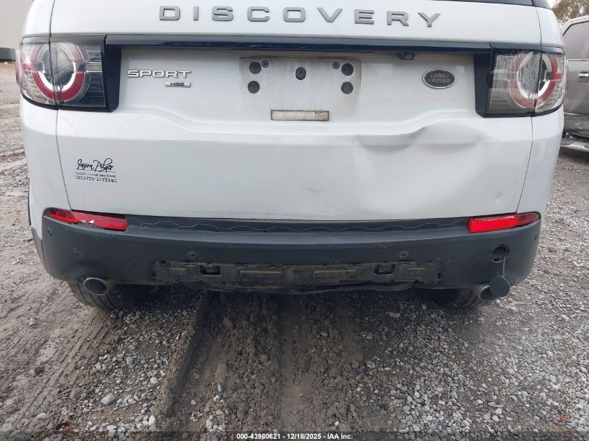 2017 Land Rover Discovery Sport Hse VIN: SALCR2BG0HH678925 Lot: 43980621