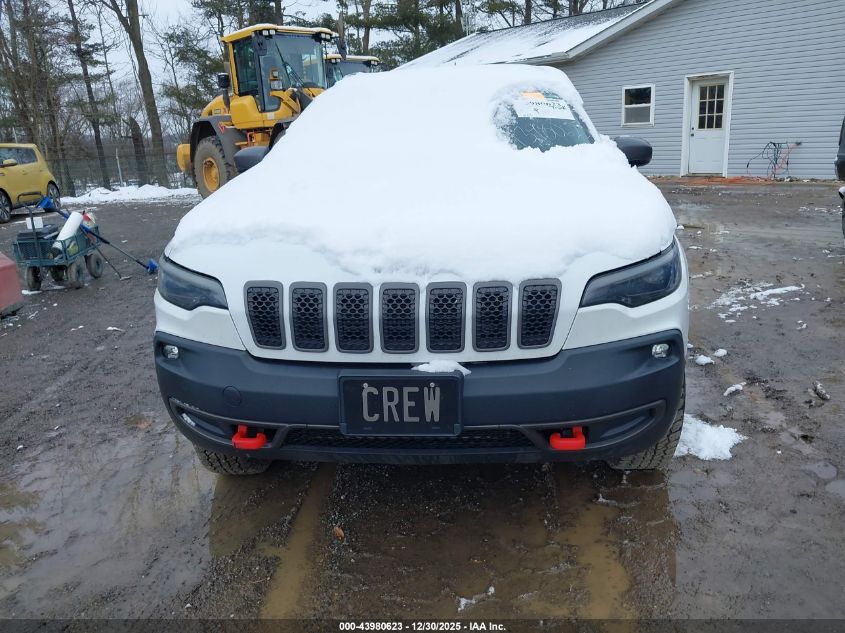 2019 Jeep Cherokee Trailhawk 4X4 VIN: 1C4PJMBX4KD335321 Lot: 43980623