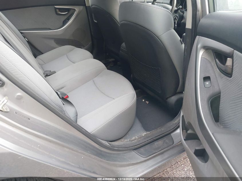 2012 Hyundai Elantra Gls VIN: 5NPDH4AEXCH145274 Lot: 43980624