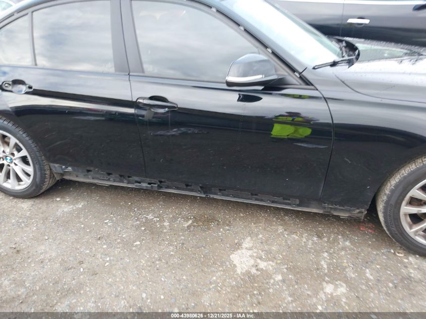 2016 BMW 320I VIN: WBA8A9C56GK617989 Lot: 43980626