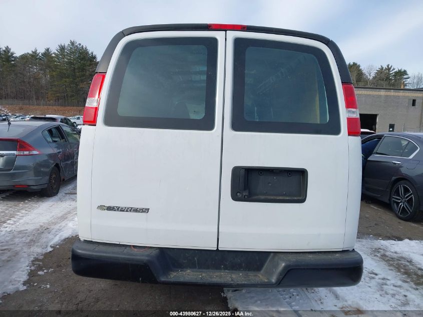 2021 Chevrolet Express Cargo Rwd 2500 Extended Wheelbase Wt VIN: 1GCWGBFP6M1260800 Lot: 43980627