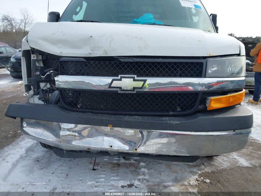 2021 Chevrolet Express Cargo Rwd 2500 Extended Wheelbase Wt VIN: 1GCWGBFP6M1260800 Lot: 43980627