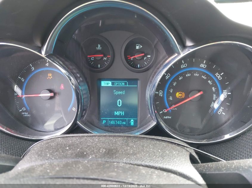 2015 Chevrolet Cruze 2Lt Auto VIN: 1G1PE5SB4F7222805 Lot: 43980633