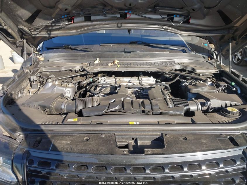 2016 Land Rover Range Rover 5.0L V8 Supercharged VIN: SALGS2EF7GA250785 Lot: 43980636