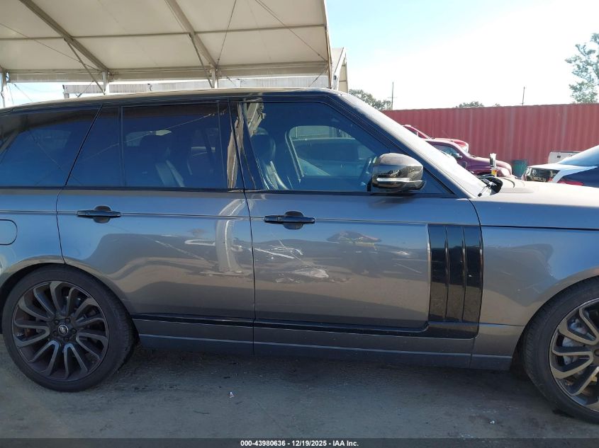 2016 Land Rover Range Rover 5.0L V8 Supercharged VIN: SALGS2EF7GA250785 Lot: 43980636