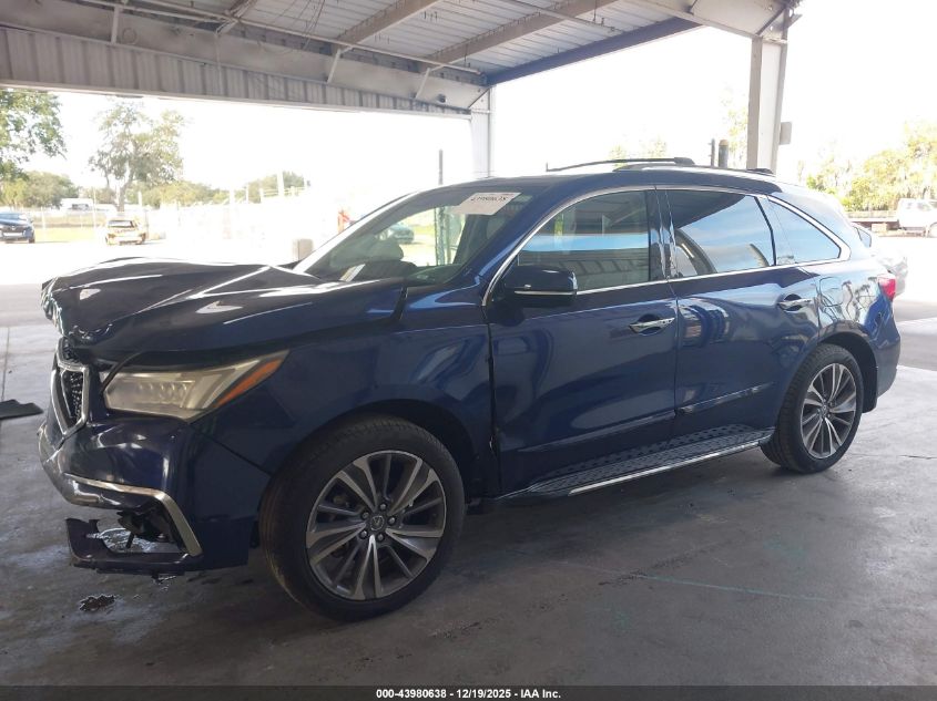 2018 Acura Mdx Technology Package Acurawatch Plus Pkg VIN: 5J8YD3H58JL001245 Lot: 43980638